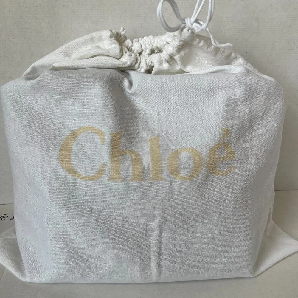 Chloe C Zipped Tote Black Leather Bag - Picture 14 of 14